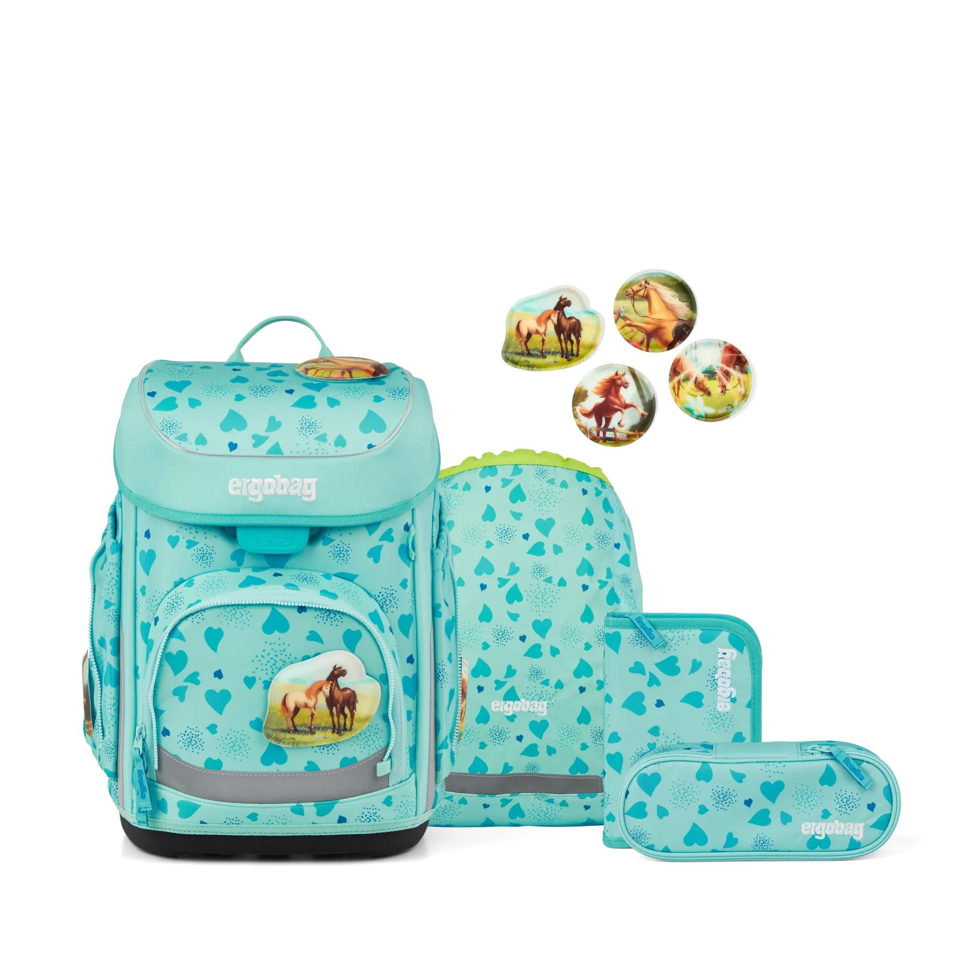 Ergobag - Cubo School Bag Set Horsedreambear
