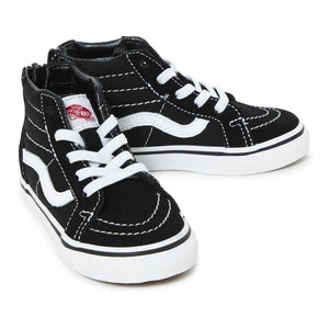 Vans - SK8-Mid Suede Zip Sneakers | Black