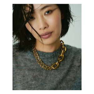 Perrine Taverniti - Edgar Çift Zincirli Kolye | Altın