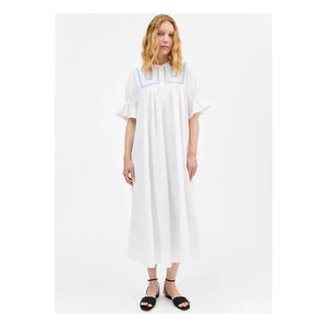 Skall Studio - Bonne Cotton Dress | White