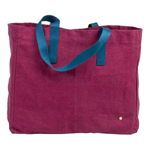 La cerise sur le gâteau - Iona Organic Cotton Shopping Bag | Burgundy
