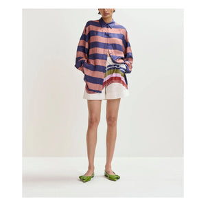 Essentiel Antwerp - Jaim Striped Shirt | Blue