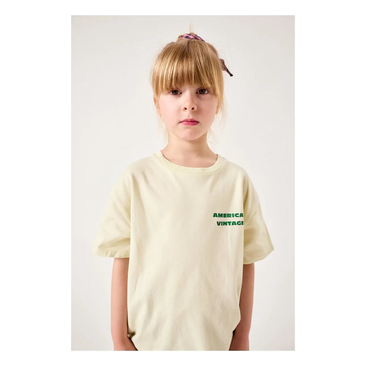 American Vintage - Fizvalley \"Born To Play\" T-shirt | Ivory