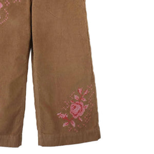 Gingersnaps - Loreine Kadife Pantolon | Kahverengi