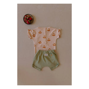 Studio Bohème - Simon Organic Cotton Shorts | Khaki