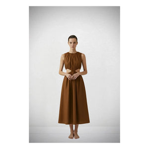 Vanessa Sposi - Side Cut Dress | Chocolate