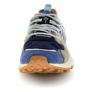 Flower Mountain - Yamano 3 Suede and Nylon Sneakers | Midnight Blue