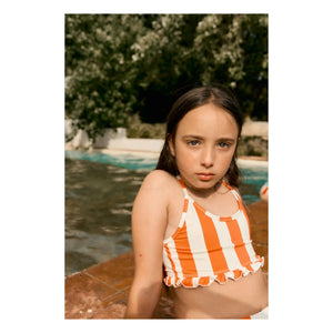Tinycottons - Striped Swimsuit | Red