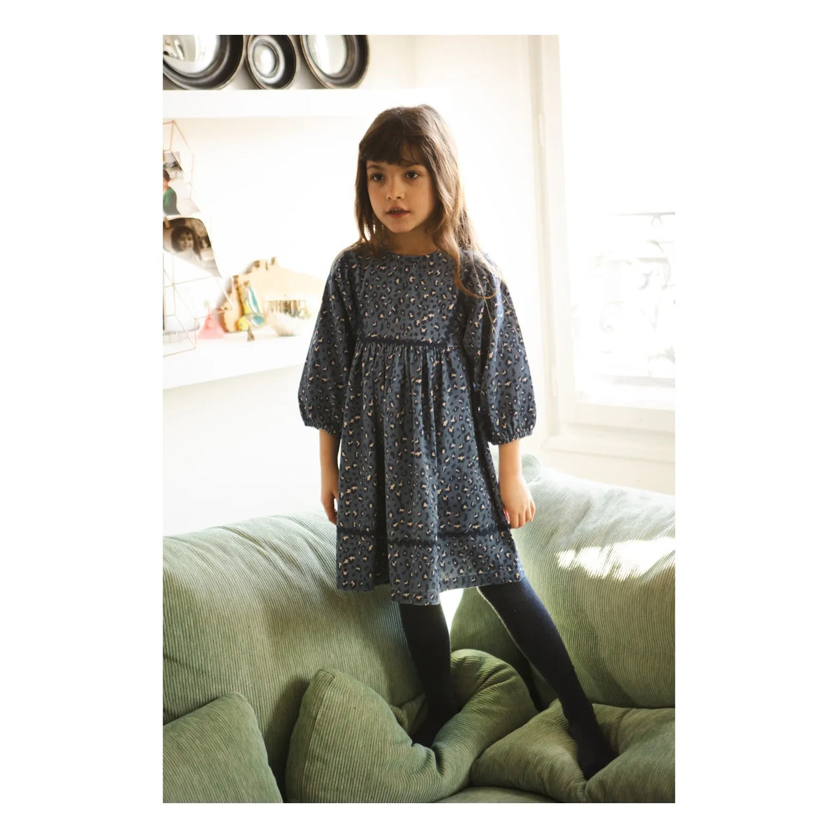 Louis Louise - Mahana Leopard Denim Dress | Mavi