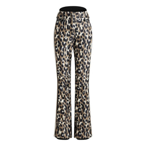 Fusalp - Elancia Leopard Spindle Ski Pants | Light Brown