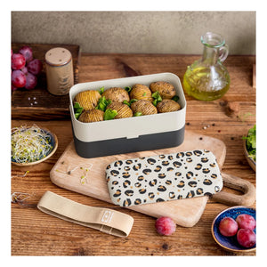 Monbento - Bento 2-Compartment Original | Leopard
