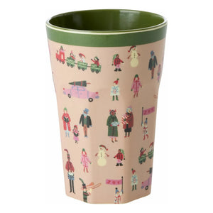 Rice - Melamine Cup for Vacation | Light Pink