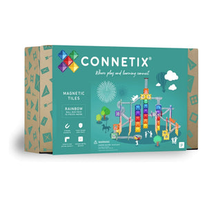 Connetix - Ball Run Set - 92 Pieces | Rainbow