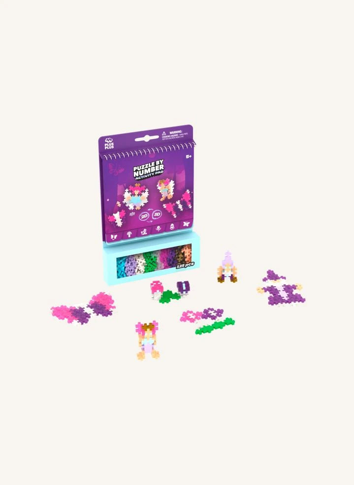 Plus-Plus - Magical Forest Creative Set - 125 Pieces | Purple