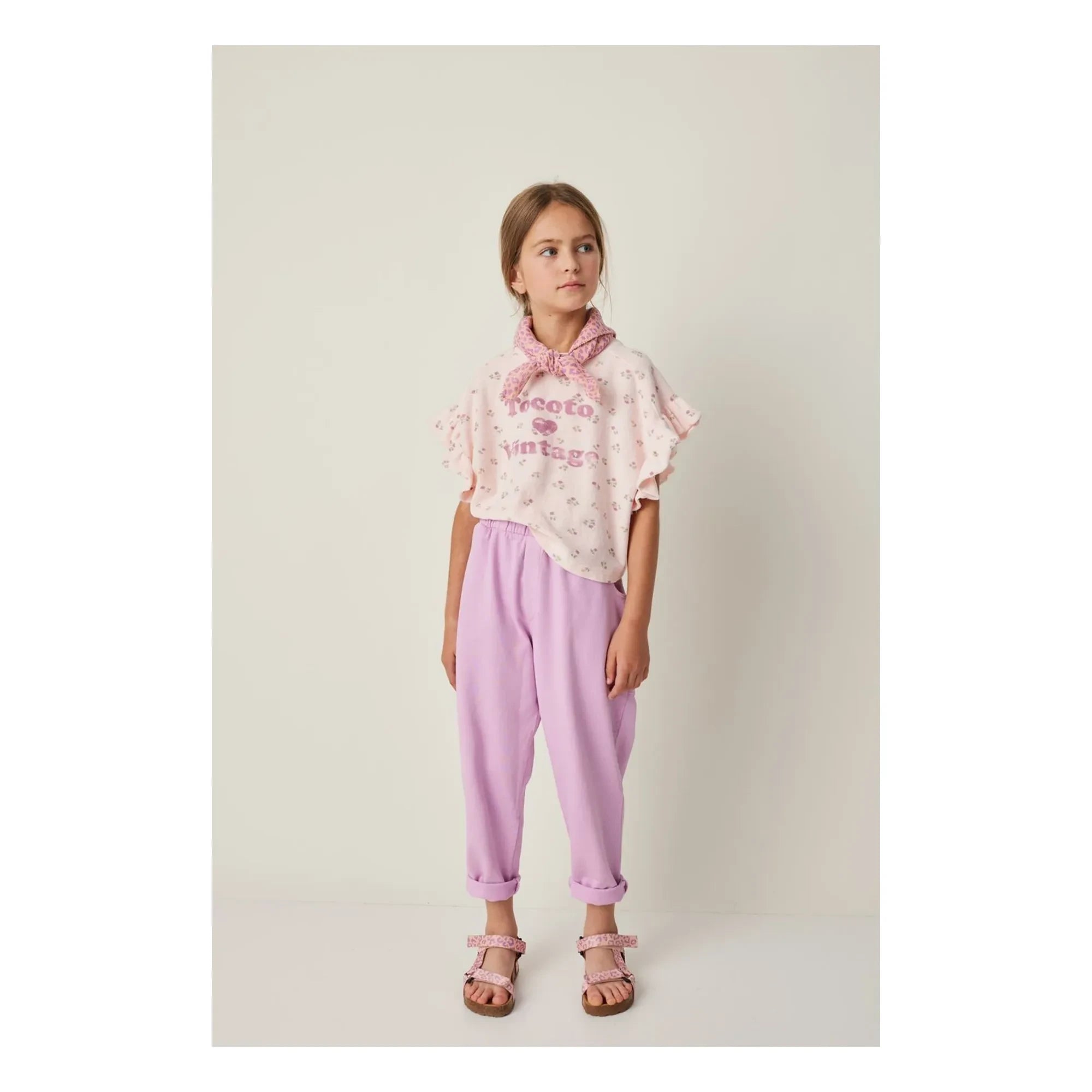 Tocoto Vintage - Fleece Jogger | Lilac