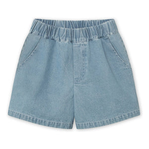 Fliink - Short Denim Diaper | Light Blue