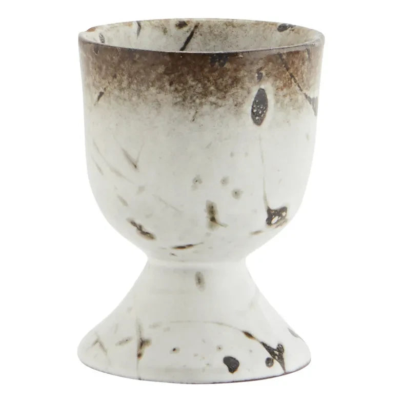 Madam Stoltz - Ceramic Eggshell | White