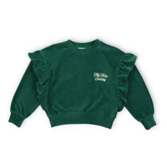 the new society - Sweat Odense Velvet Organic | Green