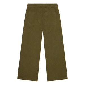 Smallable Kid - Burt Twill Wide Leg Trousers | Khaki