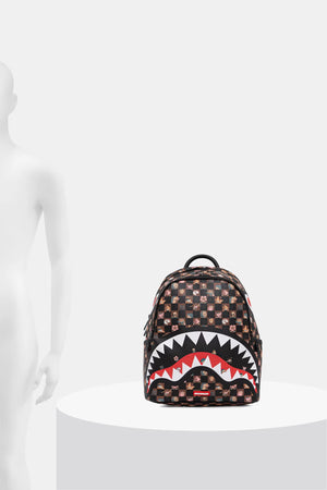 Sprayground - Brown Faux Leather City Backpack 910B8905NSZ