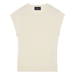 Bompard - Short-Sleeve Cashmere Sweater | Natural