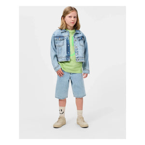 Molo - Denim Bermuda Art Organic Cotton | Light Blue