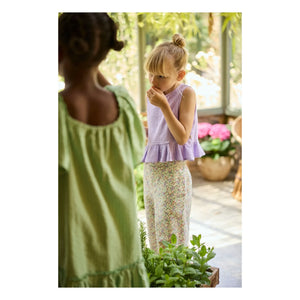 Cozmo - Paola Floral Pants | Ecru