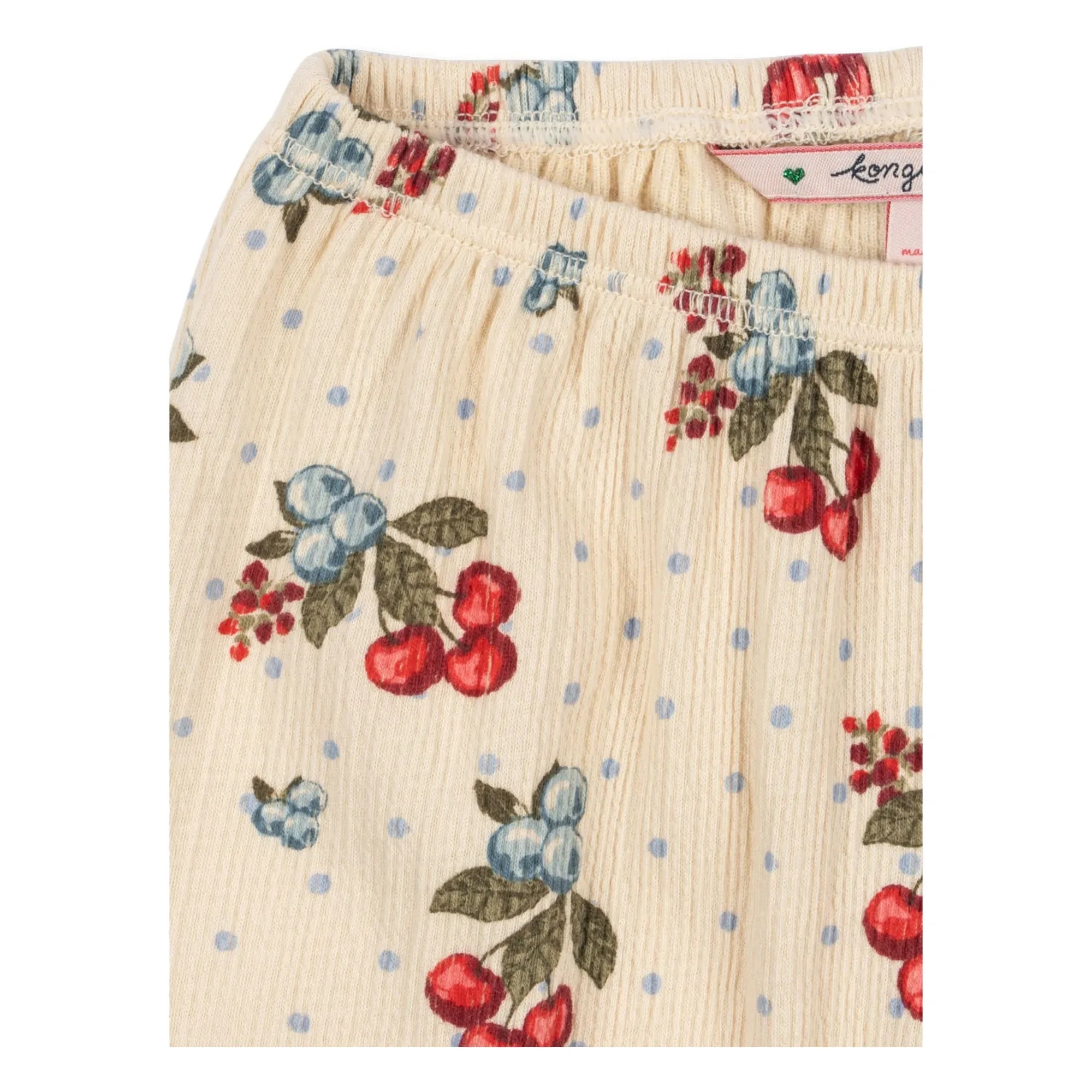 Konges Sløjd - Chleo Pants Cherry Organic Cotton | Beige