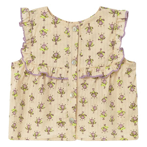 Cozmo - Ari Fleuri Organic Cotton Top | Lavender