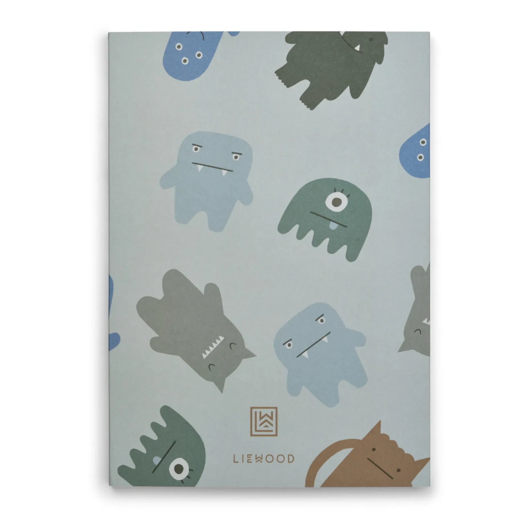 Liewood - A4 Jae Notebook | Monster/Mist