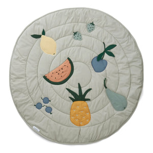 Liewood - Gitta Organic Cotton Activity Mat | Gray Blue