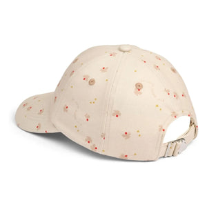 Liewood - Danny Butterflies Organic Cotton Hat | Off White