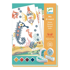 Djeco - Surprise Animal Stamp Activity