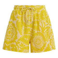 Essentiel Antwerp - Jorton Terry Shorts | Lemon yellow