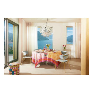 Lisa Corti - Dam Dam Tablecloth | Straw Yellow