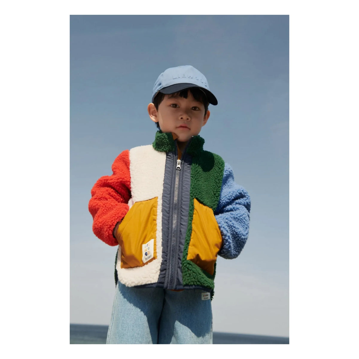 Liewood - Noam Recycled Fiber Fleece Jacket | Green