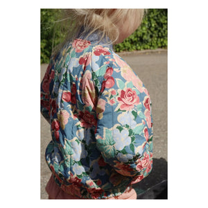 Konges Sløjd - Juno Floral Bomber Jacket | Blue