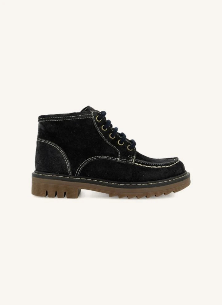 Pom d'Api - Lace-ups Sid Plato | Black