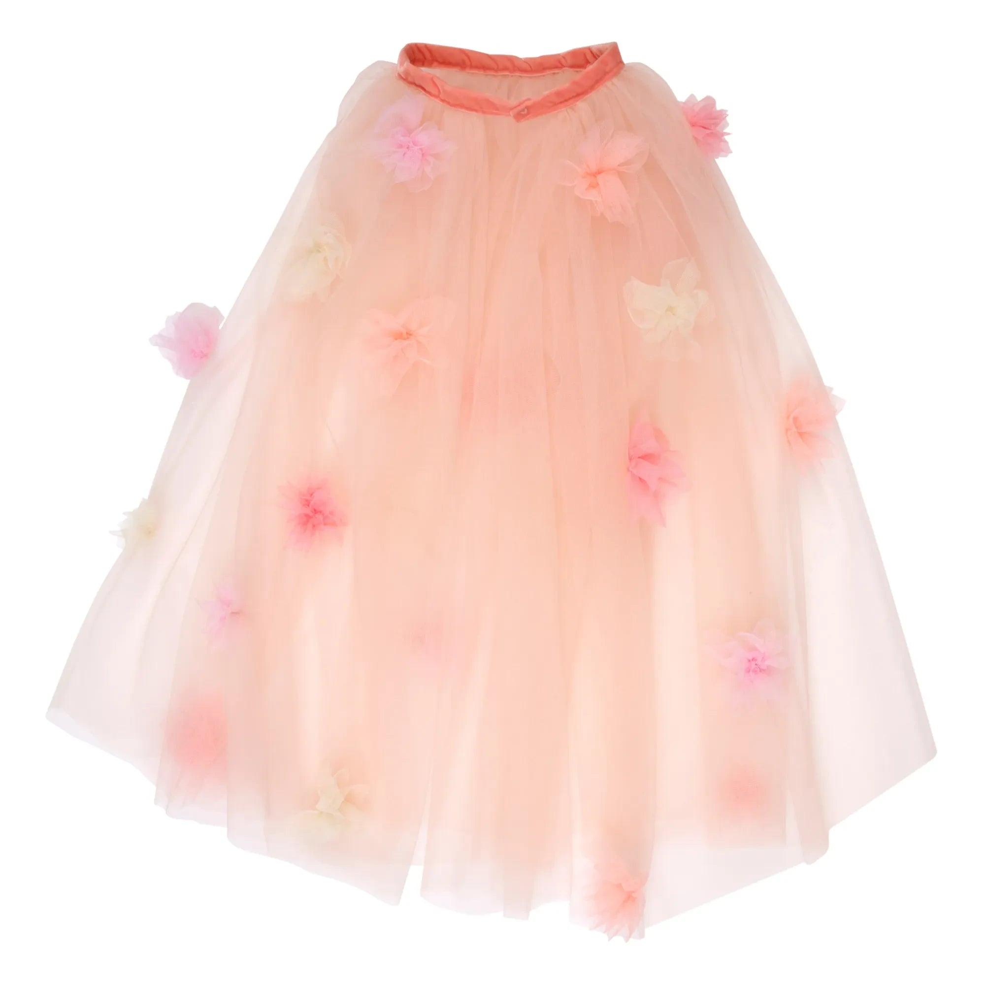 Meri Meri - Rose Patterned Tulle Cape