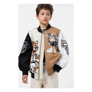 Molo - Hedley Basketbol Bomber Ceket | Siyah