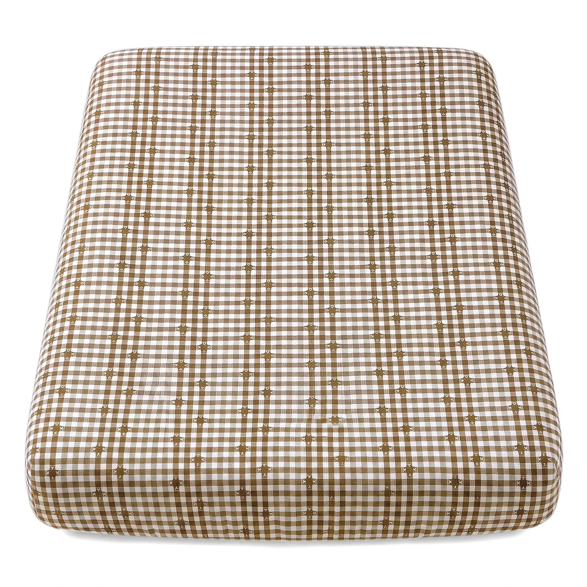 Editions Aimable - Denise changing mat cover | Noisette Vichy Cotton