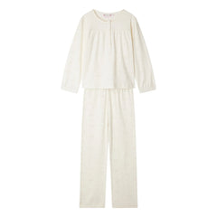 Bonpoint - Organic Cotton Pajamas | Ecru