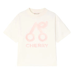 Bonpoint - Lele Cherry Organic Cotton T-shirt | Cream