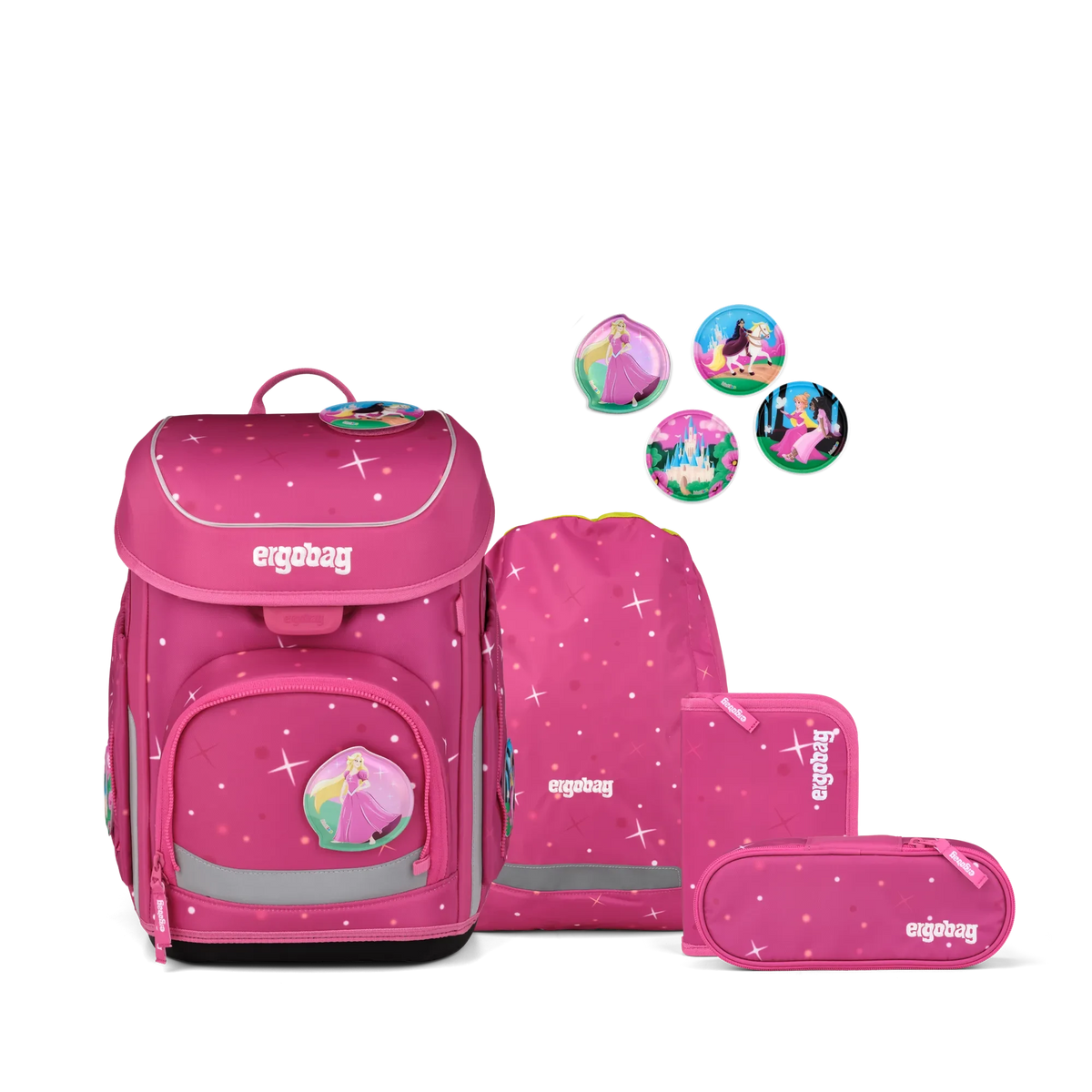 Ergobag - School Backpack Set cubo Wonbearcastle