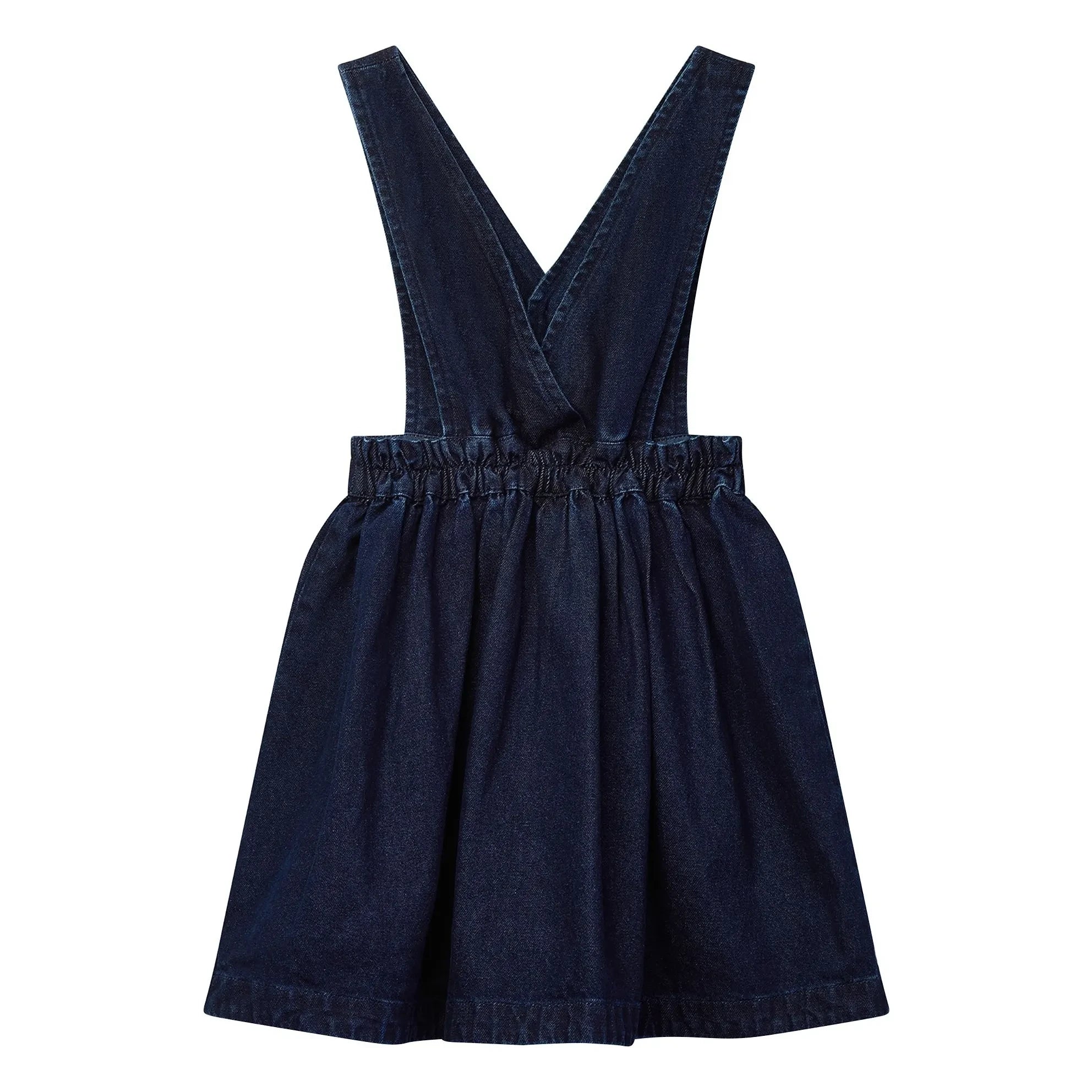 Wynken - Annka Denim Apron Dress | Denim Blue