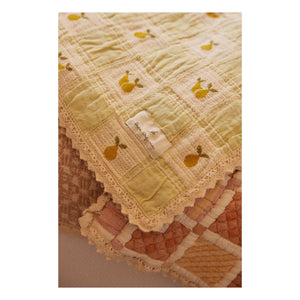 Bebe Organic - Mai Organic Cotton Patchwork Blanket | Yellow