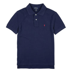 Ralph Lauren - Classic Gingham Polo | Navy Blue