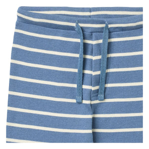 Wheat - Manfred Striped Organic Cotton Jeggings | Blue