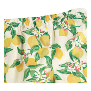 Molo - Aretha Ruffled Pants Lemons | Light Yellow