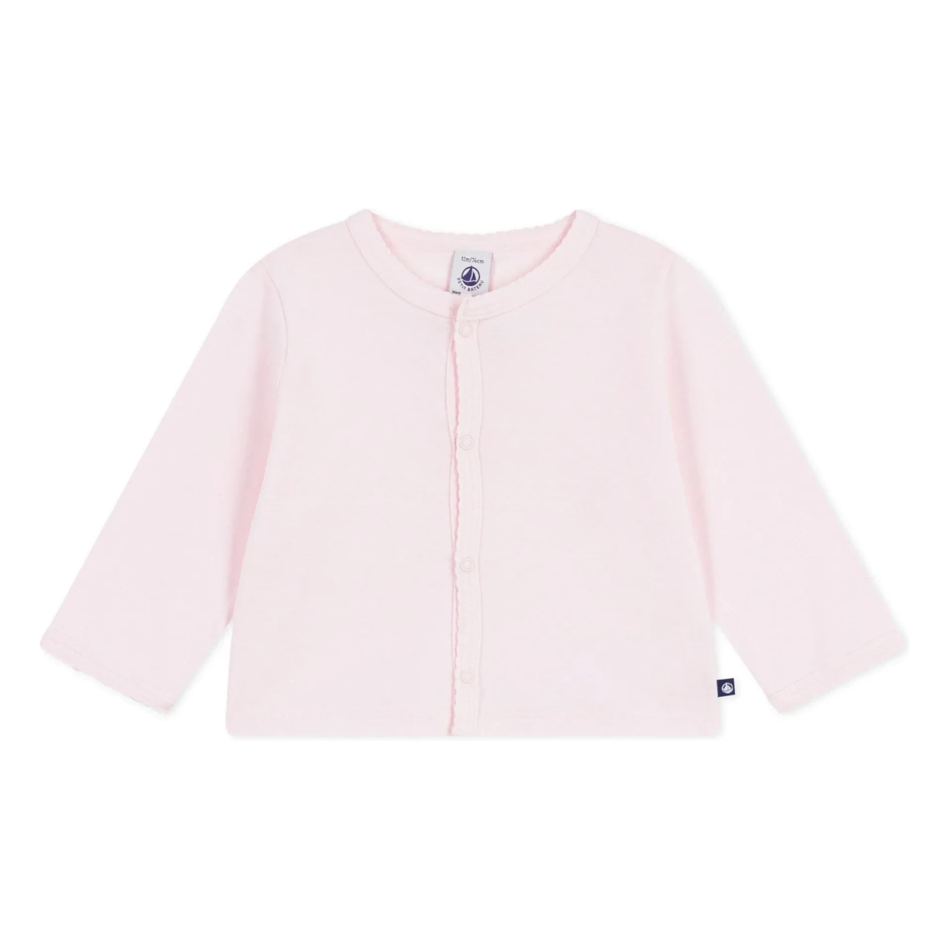 Petit Bateau - Plain Vest | Pale Pink